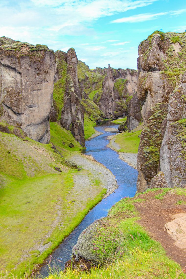 Fjaðrárgljúfur Canyon Iceland