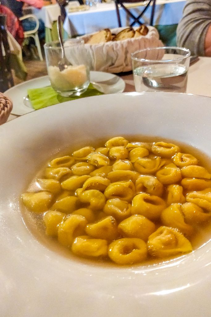 Tortellini en Brodo Bologna Italy